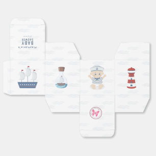 Ballotins Baby shower Nautical Baby Boy