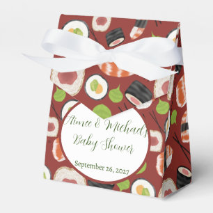 Ballotins Baby shower neutre genre Sushi