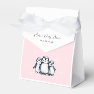 Ballotins Baby shower Pingouin mignon