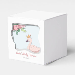 Ballotins Baby shower princesse de cygne rose mignonne