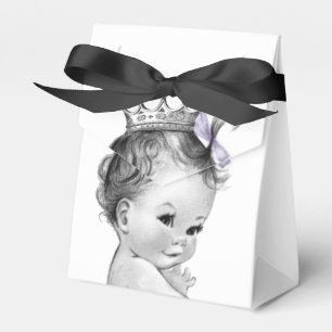 Ballotins Baby shower Princesse violette