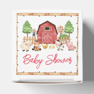 Ballotins Baby shower Red Farm Animaux