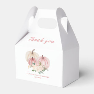 Ballotins Baby Shower Rose Petite Citrouille