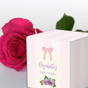 Ballotins Baby shower rose Rose