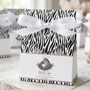 Ballotins Baby Shower Safari Zèbre Petit Sauvageon Triangle