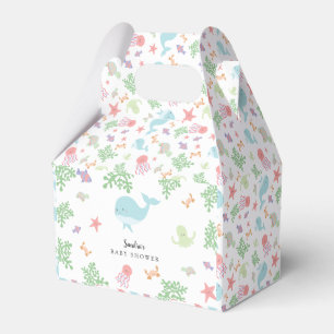 Ballotins Baby Shower Sous l'Océan Merci Mignon Pastel