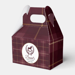 Ballotins Baby Shower Thème Cheval de Polo Vintage Classique