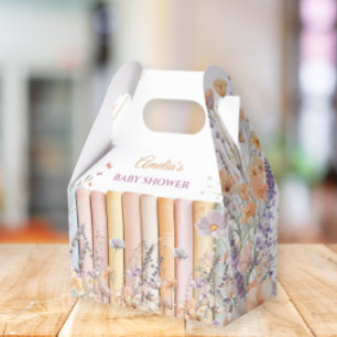 Ballotins Baby Shower Thème Livre Floral Pastel