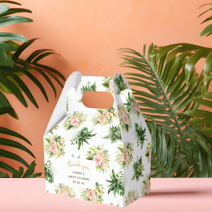 Ballotins Baby shower tropical Merci floral