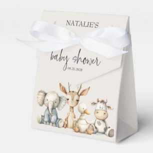 Ballotins Baby shower vintage d'animaux de pépinière