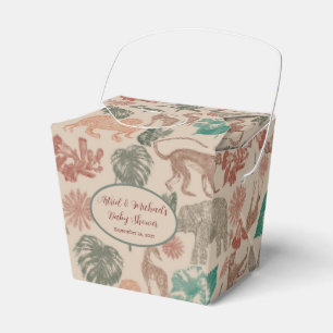 Ballotins Baby shower vintage Jungle Safari