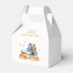 Ballotins Baby shower vintage Rustic Fall Citrouille