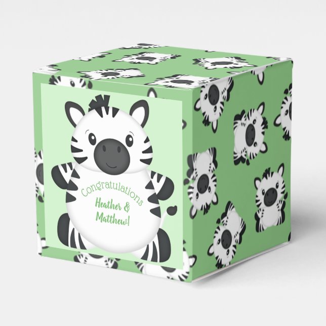 Ballotins Baby shower Zebra (Verso)