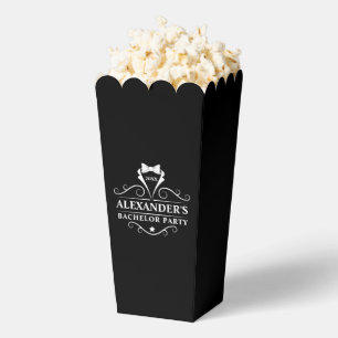 Ballotins Bachelor Party Tuxedo Cravates snacks et Popcorn