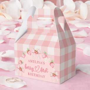 Ballotins Baie Premier Anniversaire Mignon Fraise 1ère année