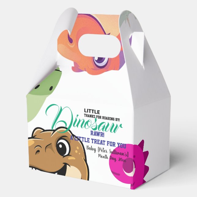 Ballotins Baignoire de bébé dinosaure  (Recto)