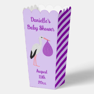Ballotins Bain de bébé genre neutre Violet Bébé Cigogne