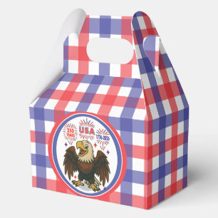 Ballotins Bald Eagle avec Fireworks - USA 250 ans 1776-2026