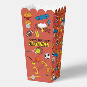 Ballotins Balles de sport de bande dessinée Anniversaire Pop
