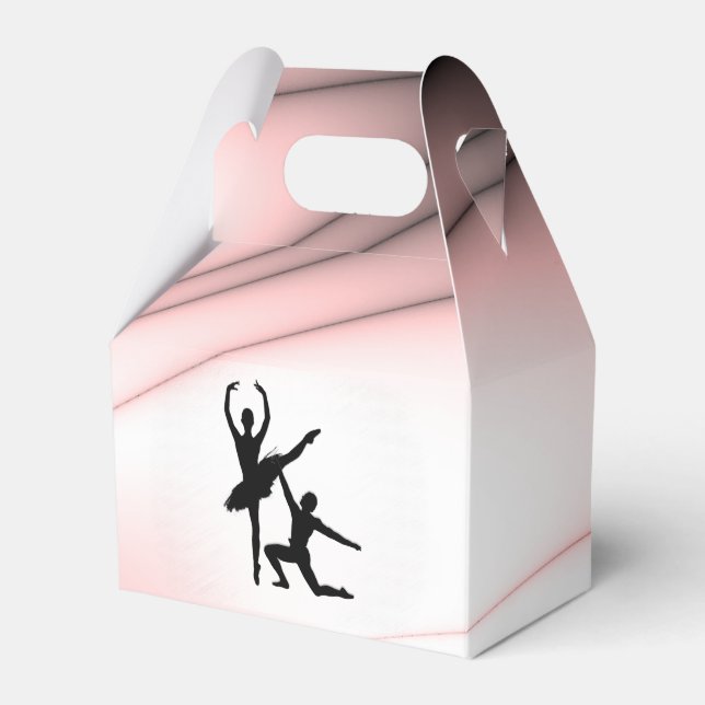 Ballotins Ballet Couple Danse Accent rose (Verso)