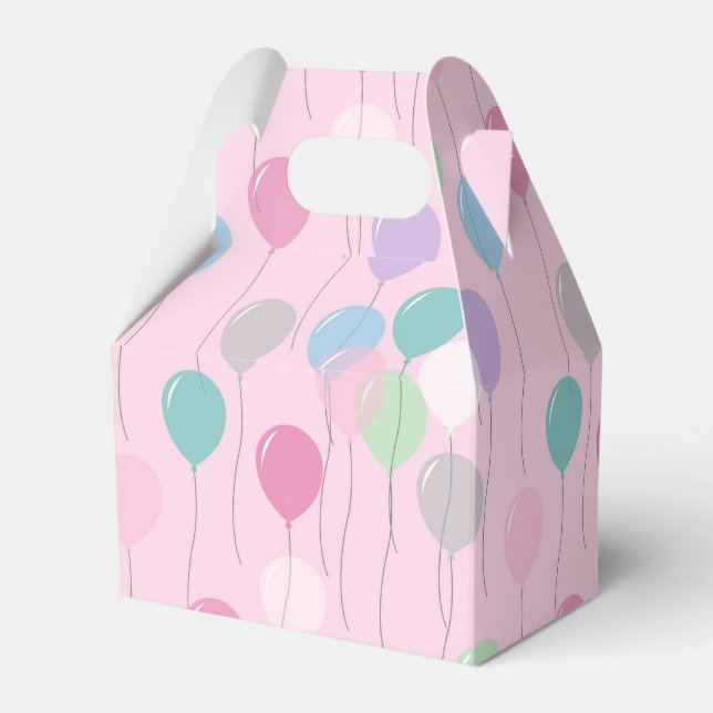 Ballotins Ballons d'anniversaire mignon Motif sur Arrière -  (Arrière)