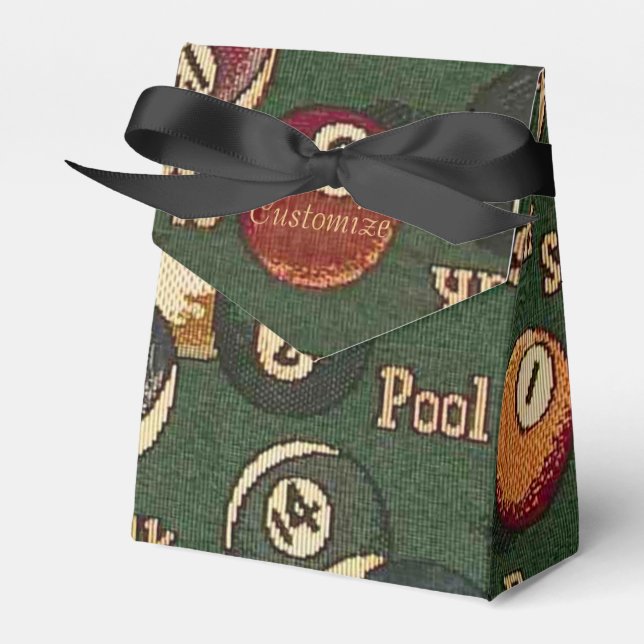 Ballotins Ballotin Arrière - plan Billiard Personnalisé (Verso)