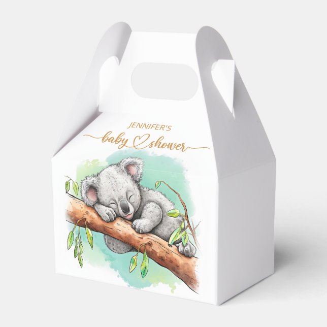 Ballotins Ballotin Baby shower Baby Koala (Verso)