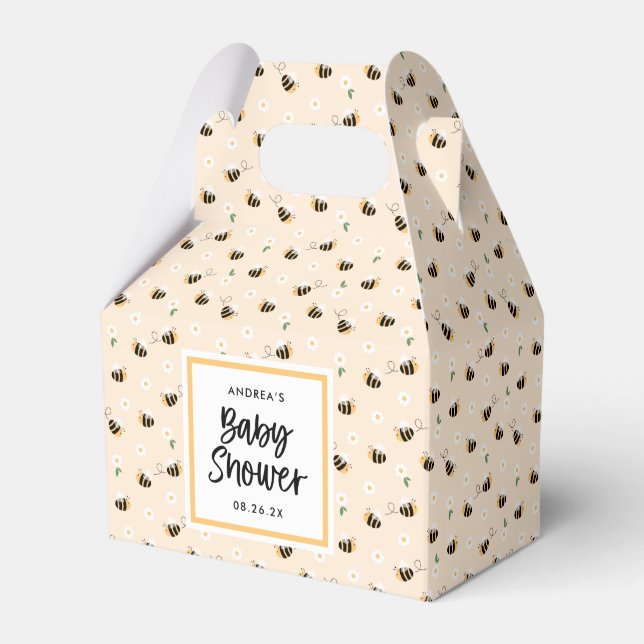 Ballotins Ballotin Baby shower Bumblebee (Verso)