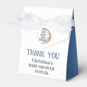 Ballotins Ballotin Baby shower Moon Blue Boy