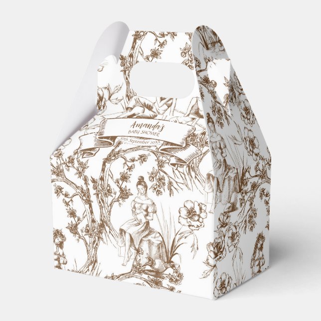 Ballotins Ballotin Baby shower Toile (Verso)
