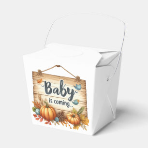 Ballotins Ballotin-Ballotin Baby shower d'automne