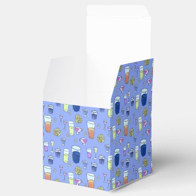 Ballotins Ballotin bleu de cocktails (Ouvert)