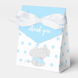 Ballotins Ballotin bleu doux avec éléphant