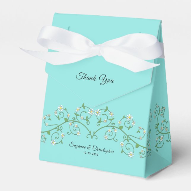 Ballotins Ballotin bleu Merci vigne blanc (Verso)