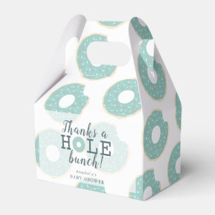 Ballotins Ballotin cadeau Baby shower de Merci de Donut vert