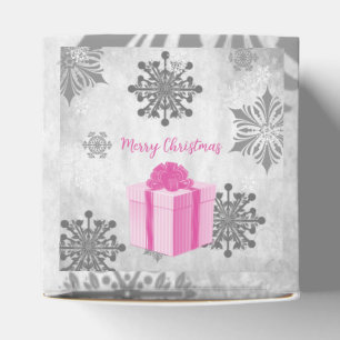 Ballotins Ballotin cadeau de Noël rose