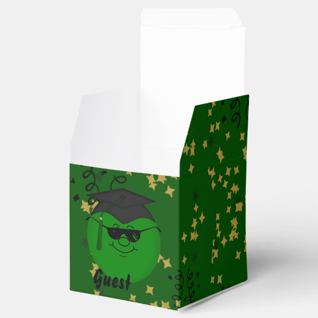 Ballotins Ballotin Confetti-Sq Vert (Ouvert)