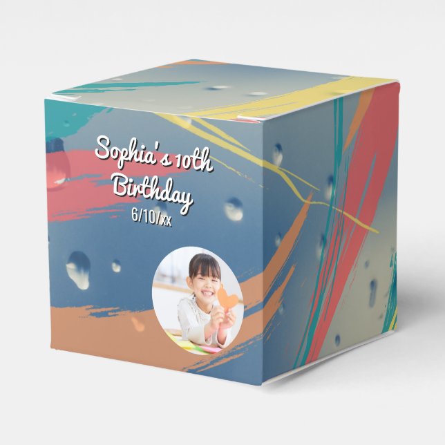 Ballotins Ballotin couleur Raindrop Brushstroke Candy (Verso)