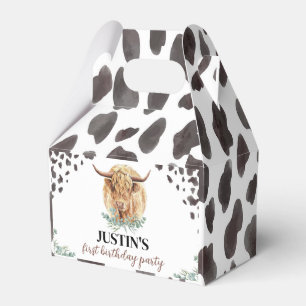 Ballotins Ballotin d'anniversaire de la vache Highland