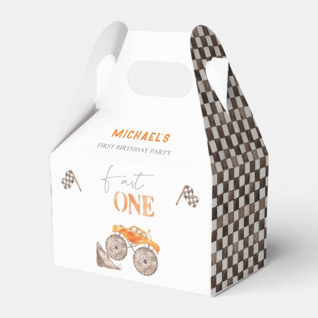 Ballotins Ballotin d'anniversaire du camion Fast One Monster (Verso)