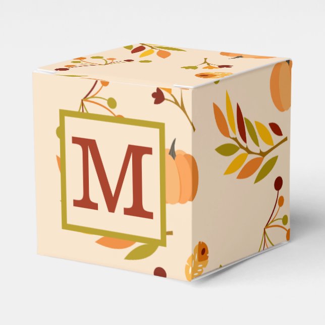 Ballotins Ballotin d'automne personnalisé (Verso)