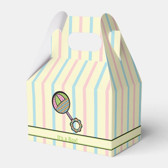 Ballotins Ballotin de Baby shower de bétail tout simplement  (Verso)