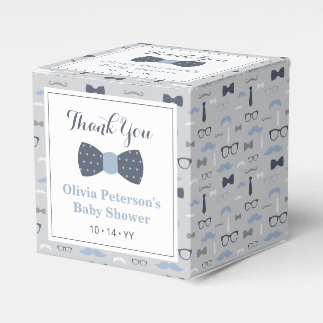 Ballotins Ballotin de Baby shower de Cravate (Verso)