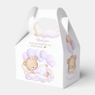 Ballotins Ballotin de Baby shower de fille de l'ours de lava