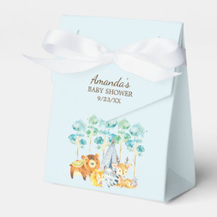 Ballotins Ballotin de Baby shower des animaux des bois triba