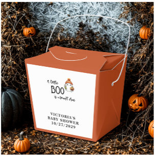 Ballotins Ballotin de Baby shower Halloween Little Boo