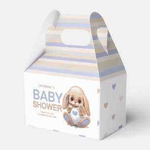 Ballotins Ballotin de baby shower lapin moelleux.