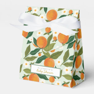 Ballotins Ballotin de Baby shower Little Cutie Orange