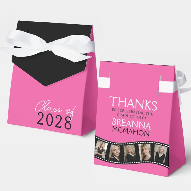 Ballotins Ballotin de bande de film Hot Pink & Black Photo C (Créateur téléchargé)