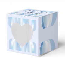 Ballotin de coeur bleu pourpre